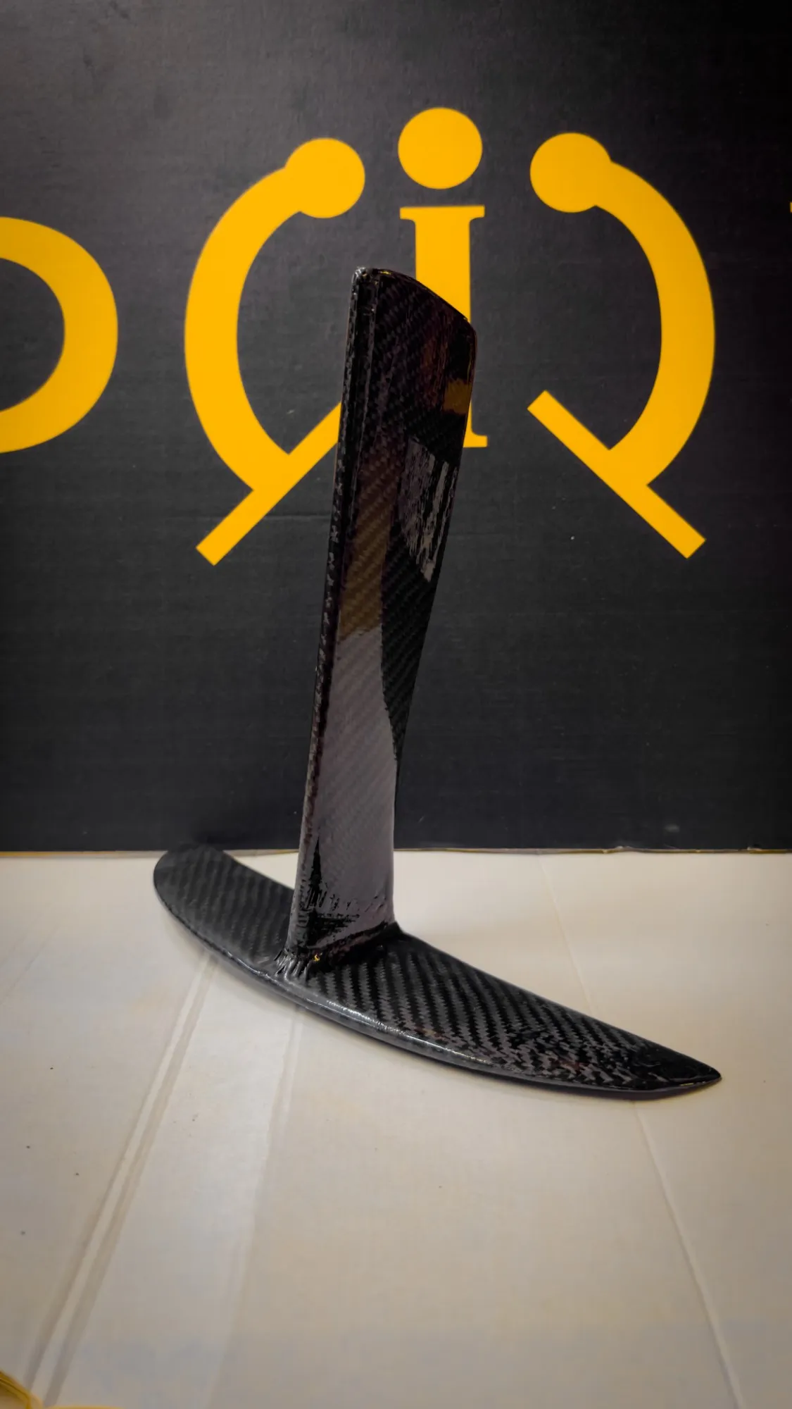 Carbon-fibre rudder
